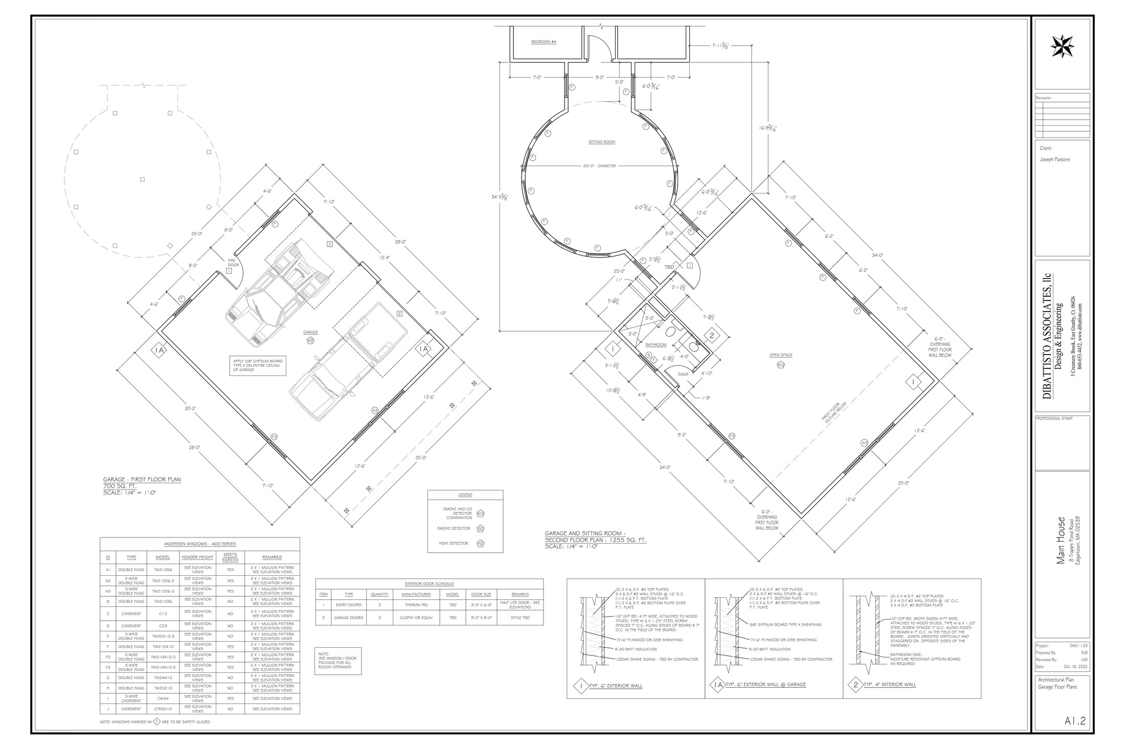 The Norton garage floor plan