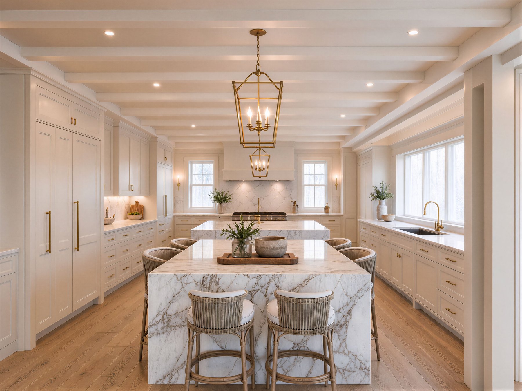 The Mayhew — rendering of the kitchen