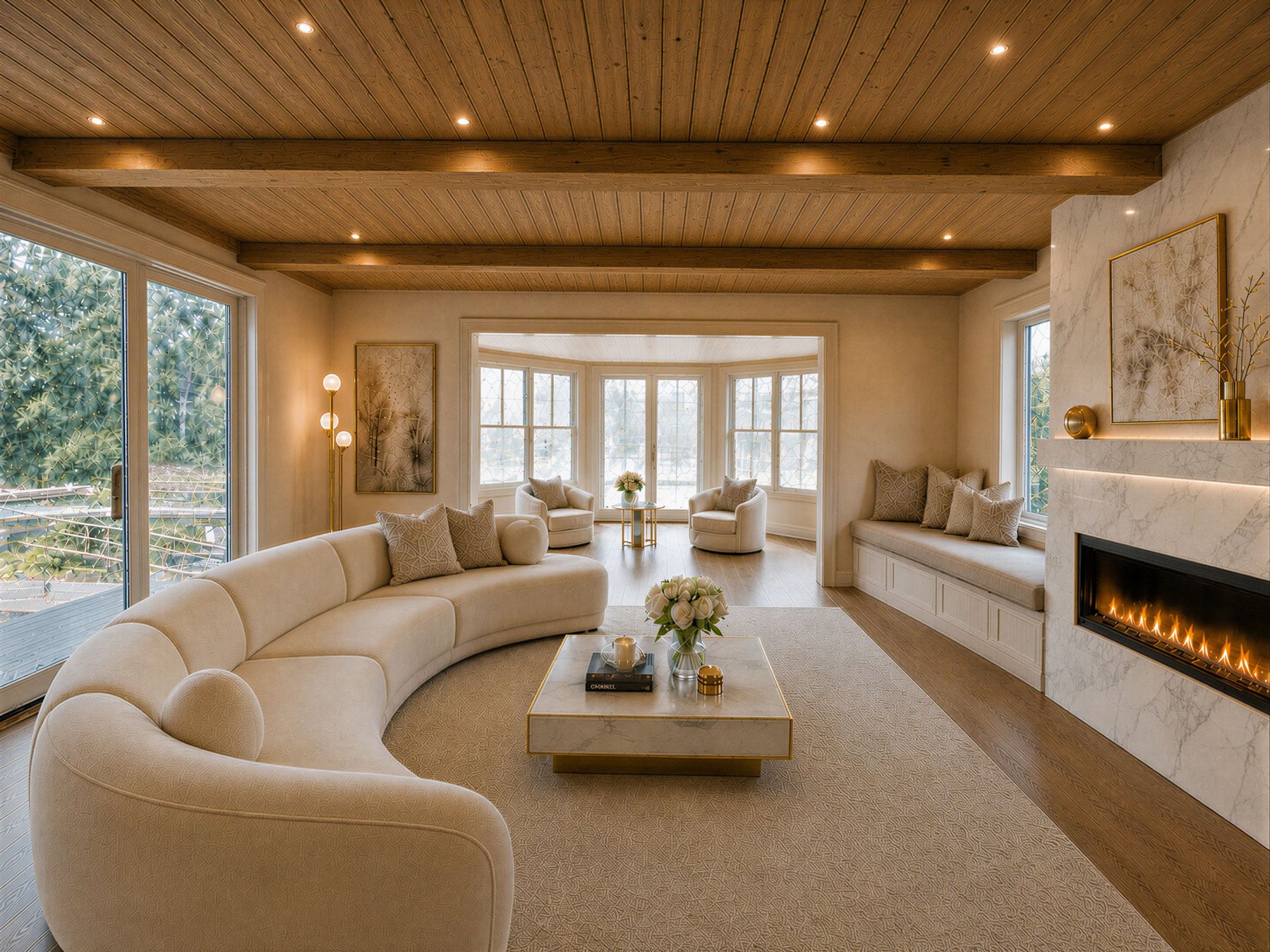 The Norton — living room